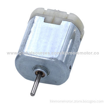 Small DC electric car motor with plastic end cap in hot sale